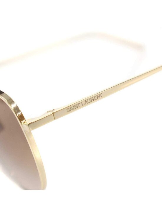 Saint Laurent Paris Sunglasses Eyewear 003 Gold main image 4
